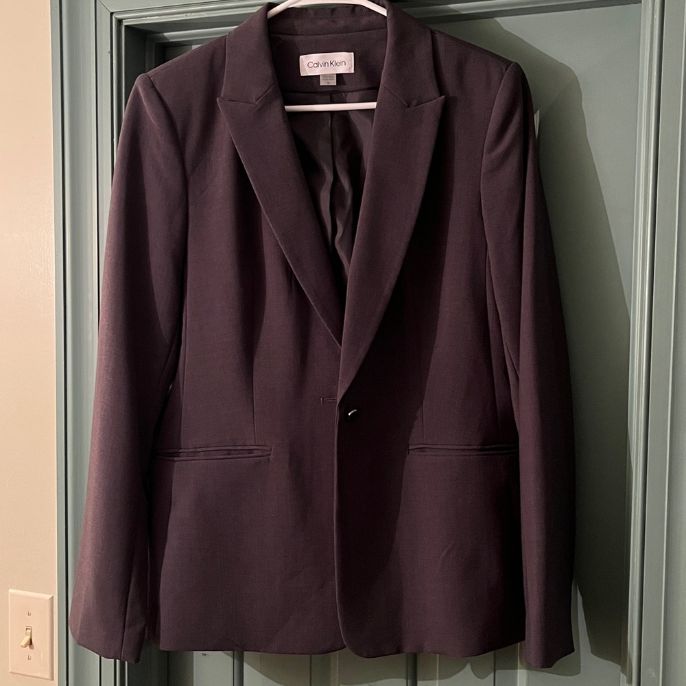 Calvin Klein Charcoal Gray Jacket